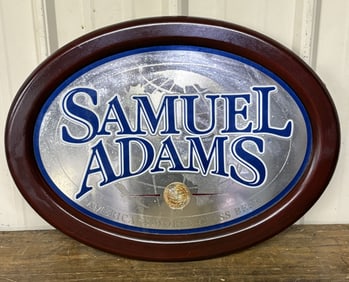 Modern Samuel Adams Bar Wall Display 23"X17"