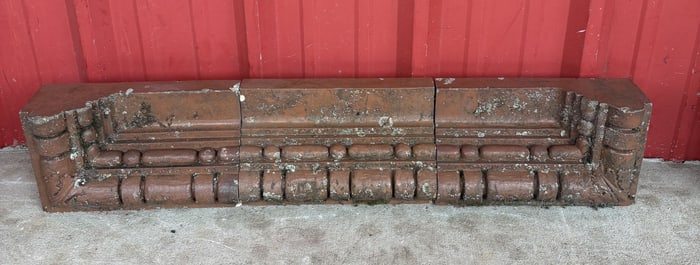 Concrete or Cast Stone Fireplace/Hearth Molding 41"X7"X8" - As Pictured