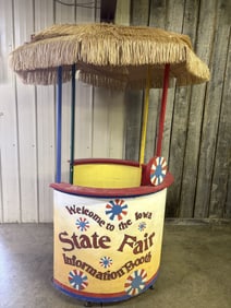 Iowa State Fair Information Shooting Gallery Booth 57"X57"X80"