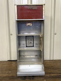 Vintage Lighted Display Case 9"X10"X20"