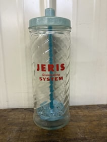 Jeris Disinfecting System Barbicide Container 5"X5"X11"