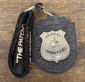 Special Police Badge, FedEx Orange Bowl 4"X5"