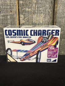Carl Casper's Fuel Dragster - MPC 1/25 Scale Model Kit 4"X7"X9"