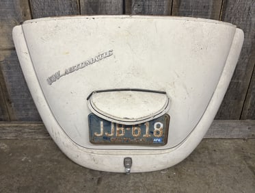 Vintage Volkswagen 1960's Beetle Rear Deck Lid 27"X38"X18"