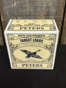 25 Shotshells 12 GA. Peters Target Loads App. 2.5"X5"