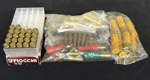 Lot Of Assorted Ammo Including Fiocchi .45ACP App. 2.5"X5"