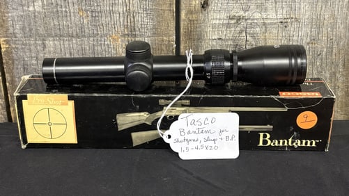 Tasco Bantam Scope 1.5-4.5X20 3"X3"X20"