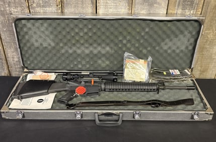 PRE-BAN - Colt AR-15 A2 Sporter II Rifle; 1985; Like-New "Never Fired" With Scope, Magazines, Case.