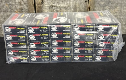 500 Rounds 5.45X39MM Wolf 60 GR. 6"X18"X12"