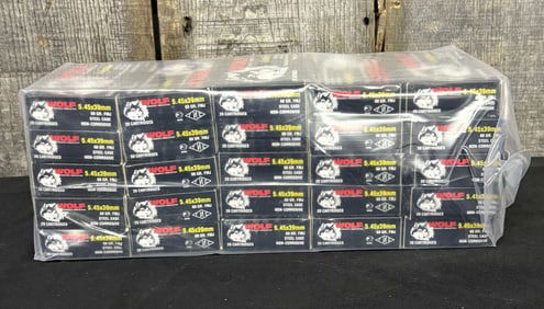 500 Rounds 5.45X39MM Wolf 60 GR. 6"X18"X12"