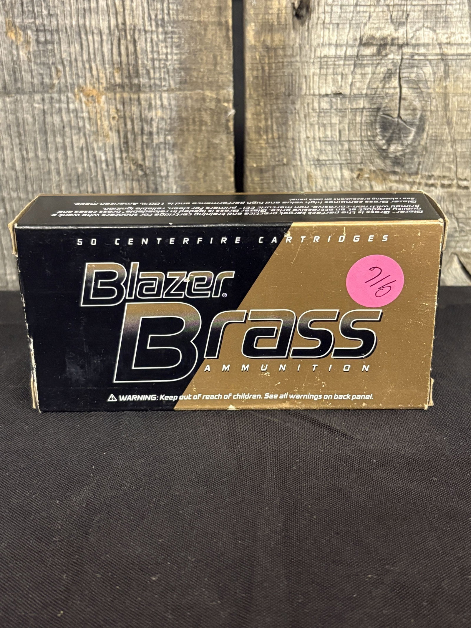 50 Rounds 9mm Blazer Brass 115 Gr. FMJ App. 2.5"X5": 50 Rounds 9mm Blazer Brass 115 Gr. FMJ App. 2.5"X5"