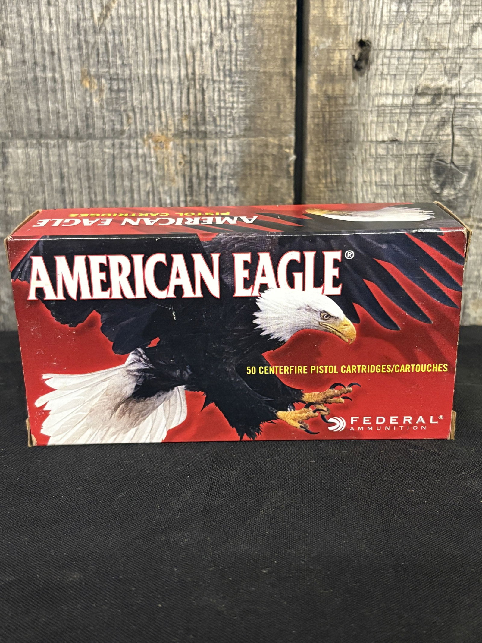 50 Rounds 44 Rem. Magnum American Eagle 240 Gr. JHP App. 2.5"X5": 50 Rounds 44 Rem. Magnum American Eagle 240 Gr. JHP App. 2.5"X5"