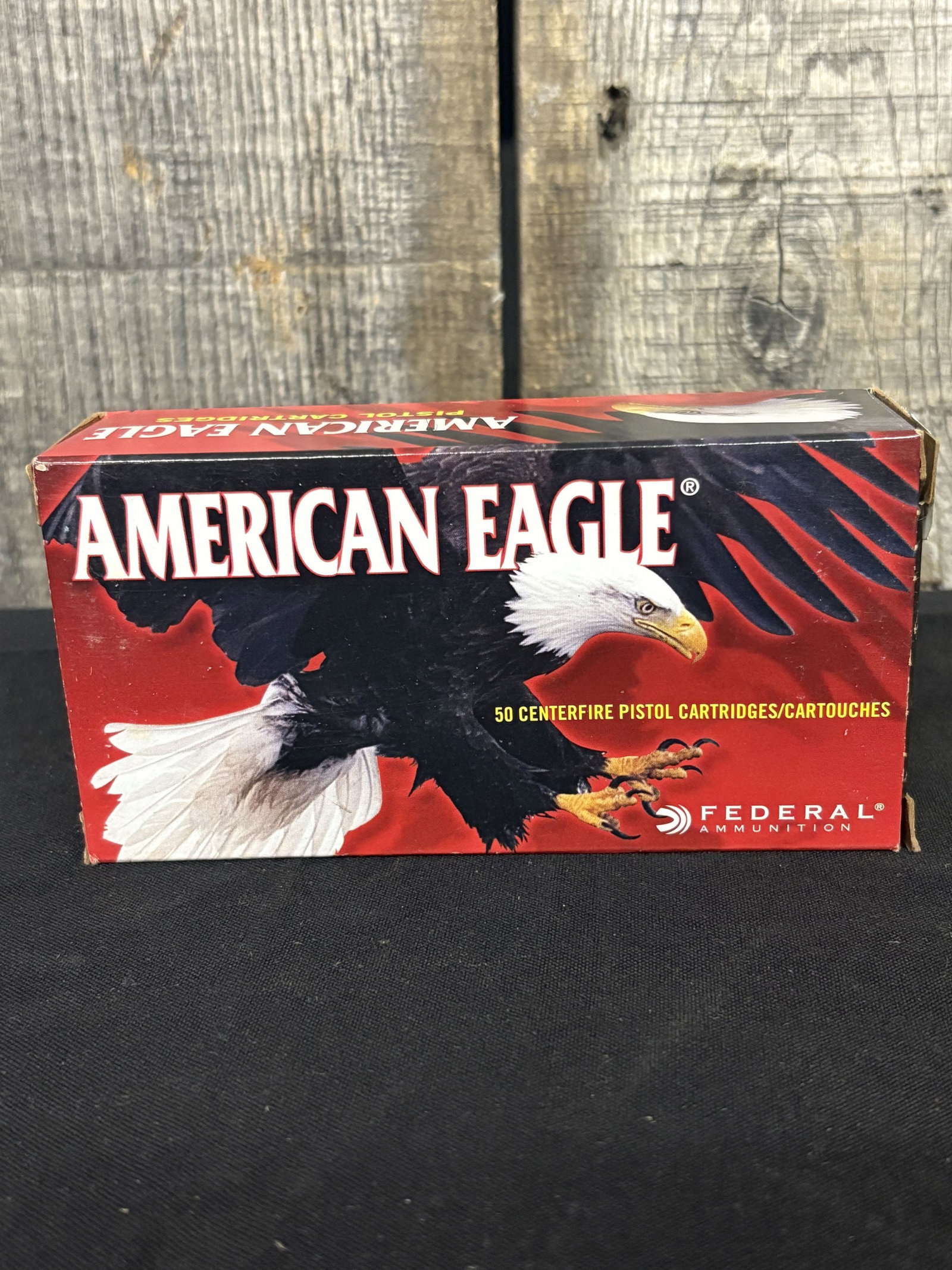 50 Rounds 44 Rem. Magnum American Eagle 240 Gr. JHP App. 2.5"X5": 50 Rounds 44 Rem. Magnum American Eagle 240 Gr. JHP App. 2.5"X5"