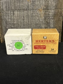 40 Rounds 7.62X39MM Herters App. 2.5"X5"