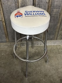 Sherwin Williams Automotive Finishes Advertising Bar Stool 20"X20"X30"