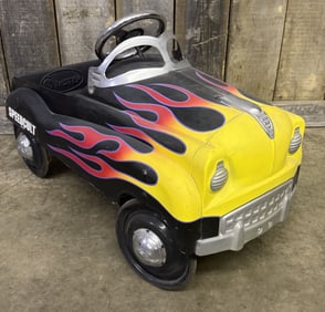 Hot Rod Pedal Car With Flame Design - InStep 14"X33"X22"