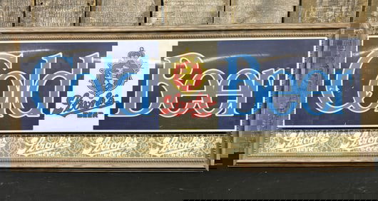 Stroh's Beer Cold Beer Sign 8"X39"X16"