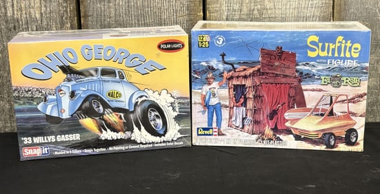 Snapit - Revell Kit Cars; Ohio George - Surfite 4"X7"X9"