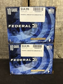 2 Full Boxes of Federal 10ga App. 2.5"X5"