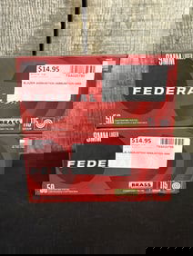 2 Full Boxes of Federal 9mm Luger App. 2.5"X5"