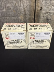 2 Full Boxes of Winchester Upland Heavy Game Loads 20ga App. 2.5"X5"