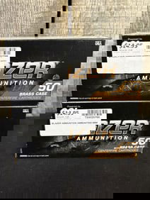 2 Full Boxes of Blazer 9mm App. 2.5"X5"