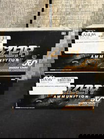 2 Full Boxes of Blazer 9mm App. 2.5"X5"