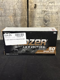 Box of Blazer 9mm App. 2.5"X5"