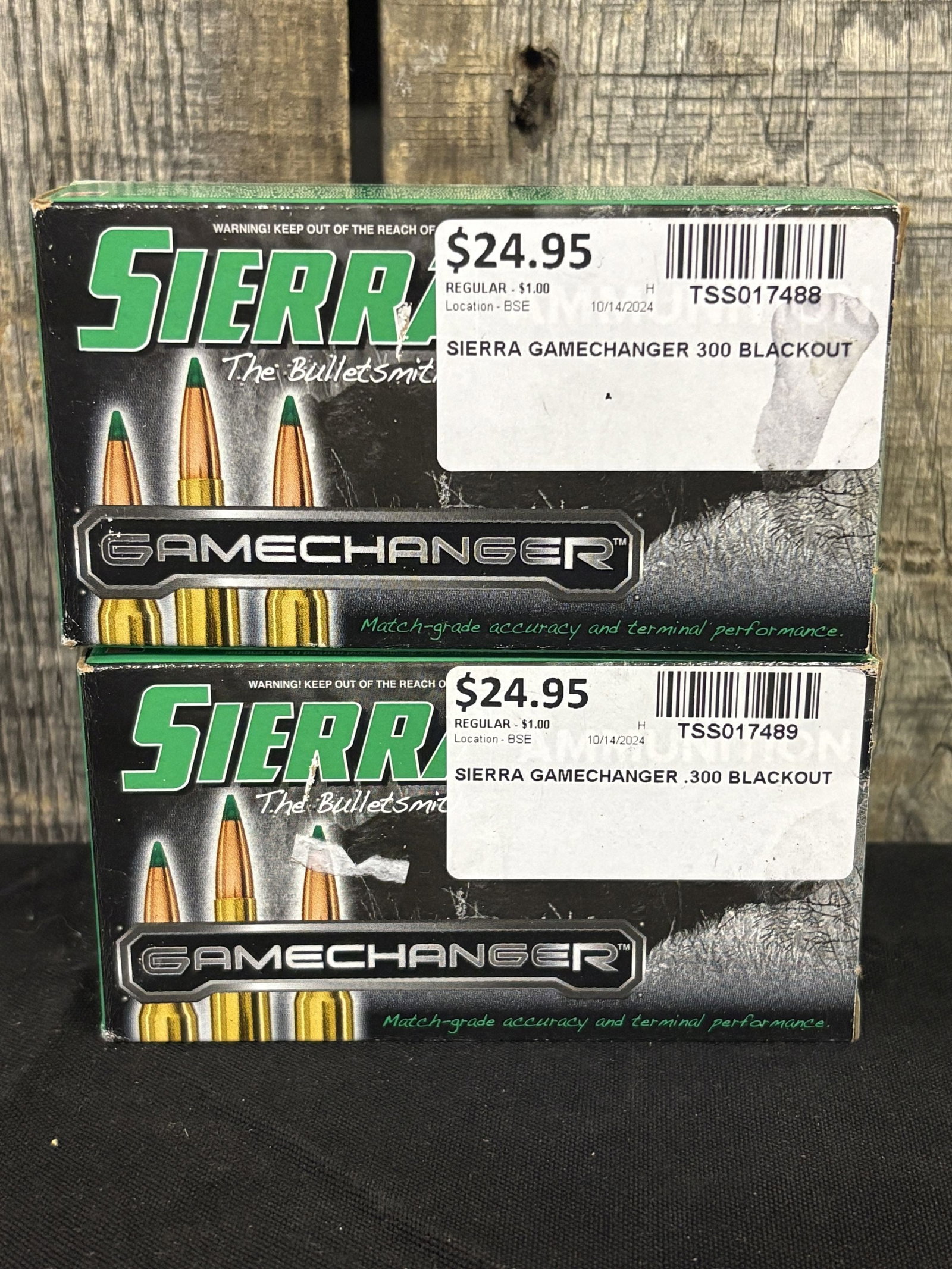 2 Full Boxes of Sierra Game Changer .300 Blackout App. 2.5"X5": 2 Full Boxes of Sierra Game Changer .300 Blackout App. 2.5"X5"