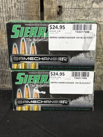 2 Full Boxes of Sierra Game Changer .300 Blackout App. 2.5"X5"