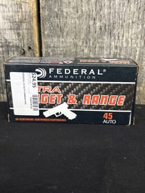Full Box of Federal .45 App. 2.5"X5"