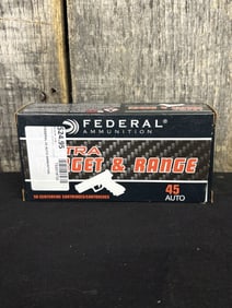 Full Box of Federal .45 App. 2.5"X5"
