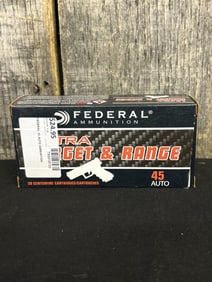 Full Box of Federal .45 App. 2.5"X5"