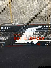 Full Box of Federal .45 App. 2.5"X5"