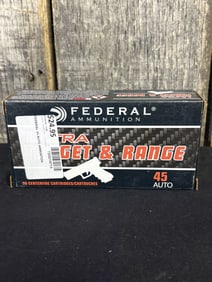 Full Box of Federal .45 App. 2.5"X5"