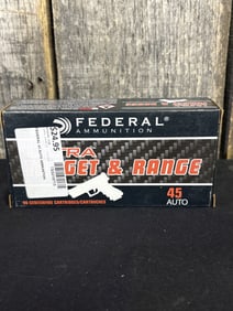 Full Box of Federal .45 App. 2.5"X5"