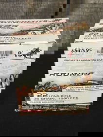 525 Rounds of Winchester .22 Long Rifle App. 2.5"X5"