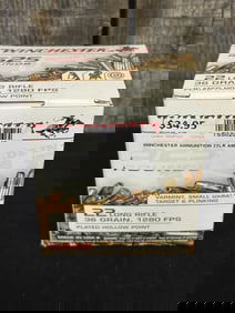 525 Rounds of Winchester .22 Long Rifle App. 2.5"X5"