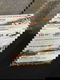 525 Rounds of Winchester .22 Long Rifle App. 2.5"X5"