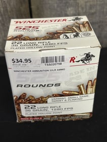 525 Rounds of Winchester .22 Long Rifle App. 2.5"X5"