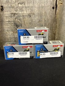 3 Full Boxes of Aguila .22 App. 2.5"X5"