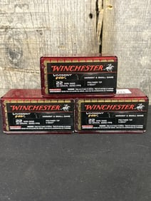 3 Full Boxes of Winchester .22 Win App. 2.5"X5"