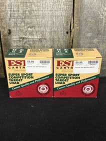 2 Full Boxes of Estate Cartridge Super Short Competition Target Load App. 2.5"X5"