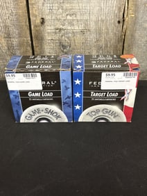 2 Full Boxes of Federal 12ga Target Load App. 2.5"X5"