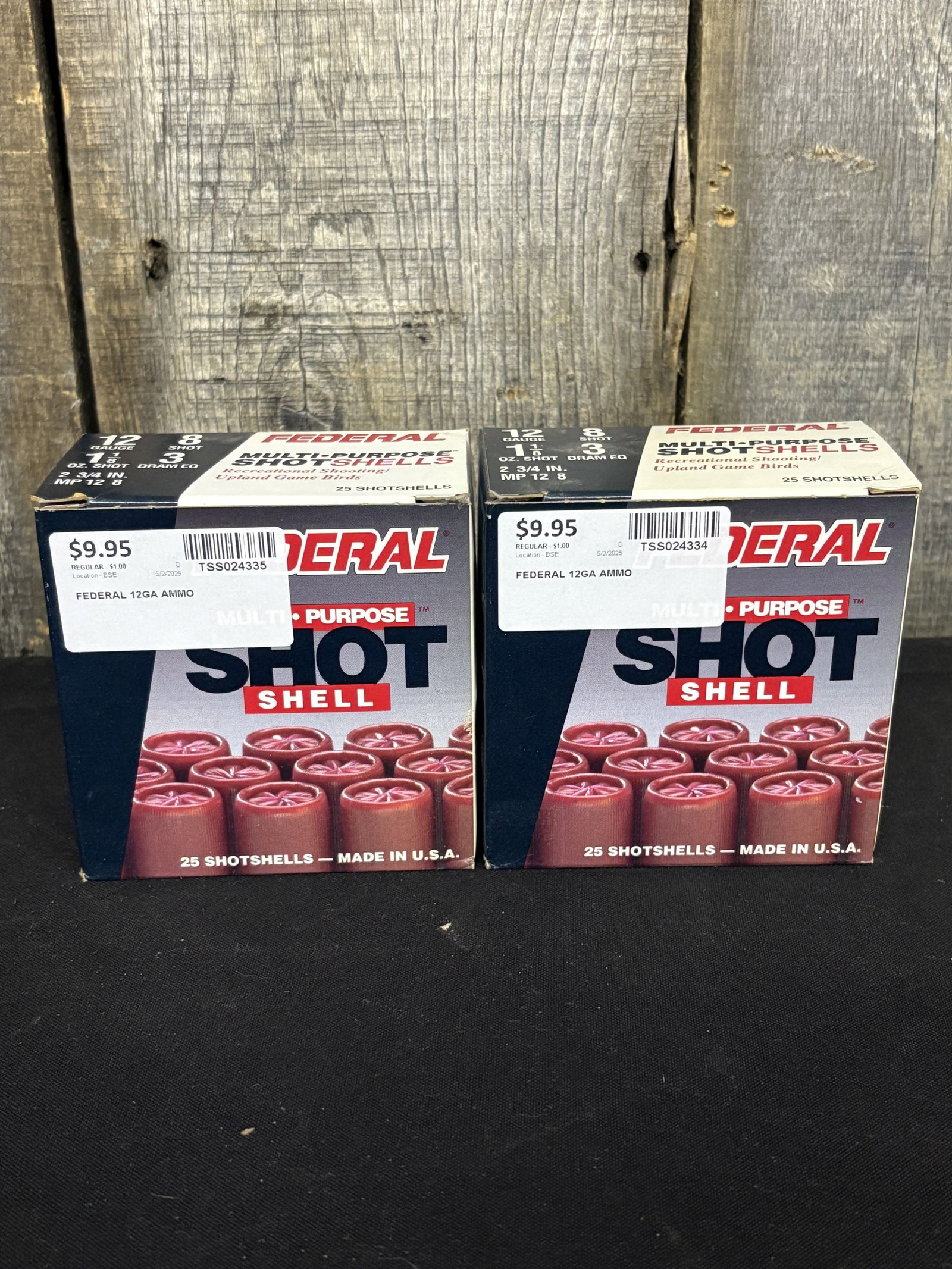 2 Full Boxes of Federal Multi-Purpose Shot Shells App. 2.5"X5": 2 Full Boxes of Federal Multi-Purpose Shot Shells App. 2.5"X5"