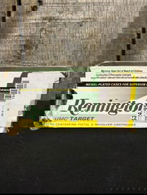 Full Box of Remington 380 UMC Target App. 2.5"X5"