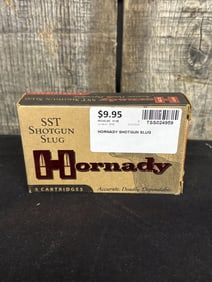 Full Box of Hornady SST Shotgun Slugs App. 2.5"X5"