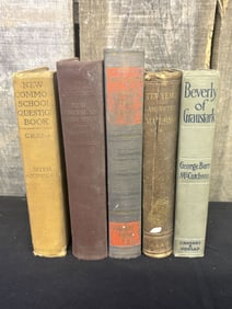 Collection of Vintage Books 6"X9"