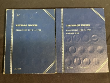 Buffalo Nickel - Jefferson Nickel Collections (Not Complete) 6"X8"