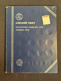 Lincoln Cent Collection 1941- Number Two (Not Complete) 6"X8"
